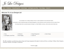 Tablet Screenshot of joleodesigns.com